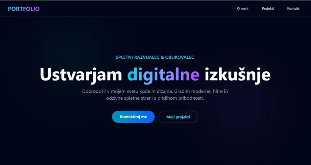 Gemini - primer kodiranja spletne strani