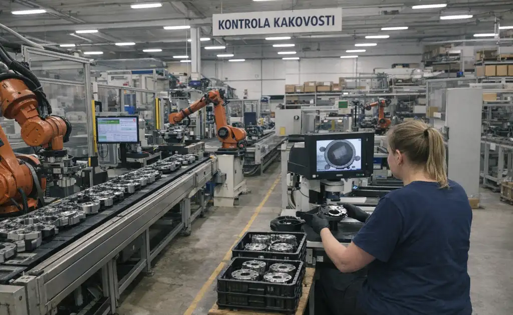 Avtomatizacija proizvodnje: roboti in nadzor kakovosti v proizvodnem procesu