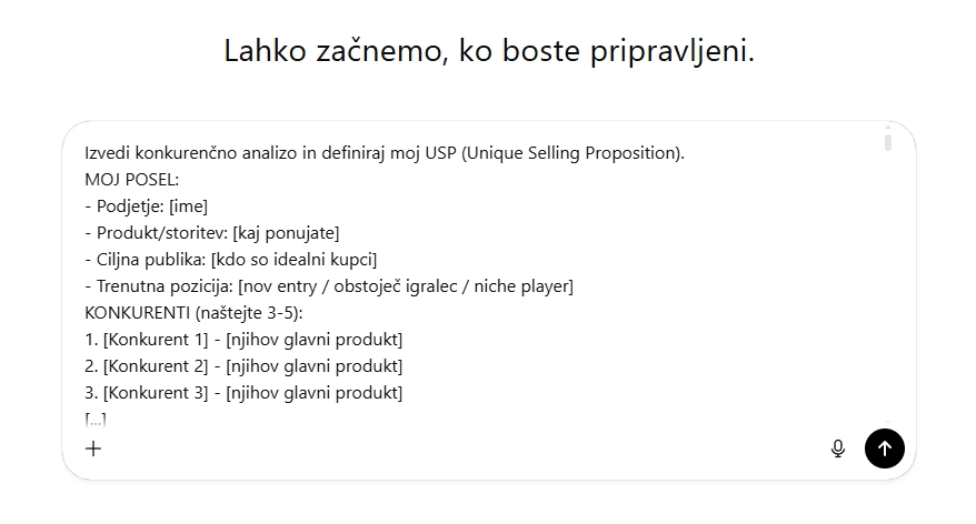 Primer uporabe ChatGPT za dodatni zaslužek z umetno inteligenco