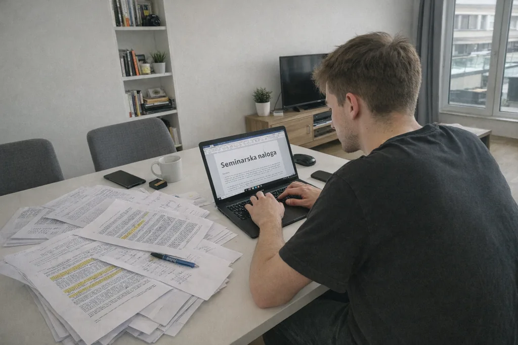 Umetna inteligenca seminarska naloga za dijake in študente